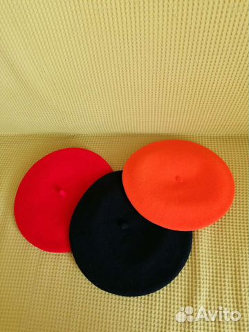 Берет женский, шерсть