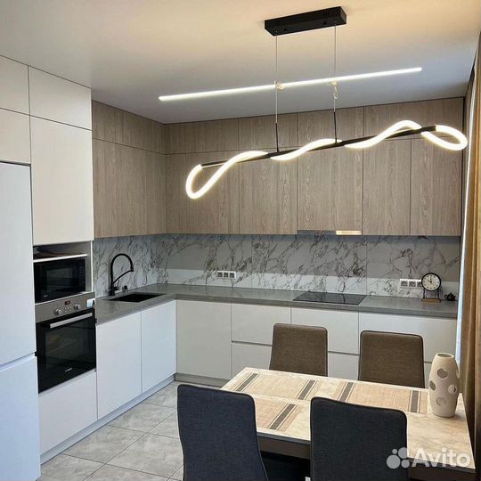 Кухня угловая современная на заказ