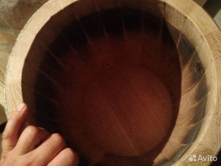 Дубовая бочка-кадка 20 л для засолки солений