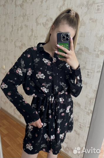 Платье в цветочек