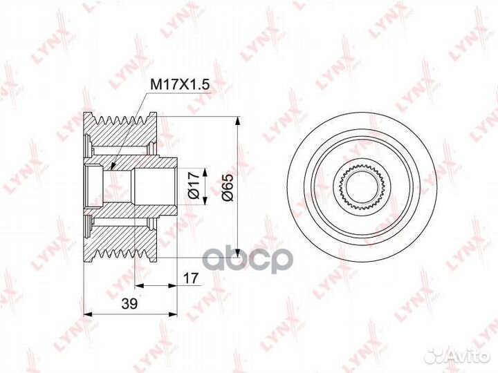 Муфта свободного хода nissan pathfinder/navara 05
