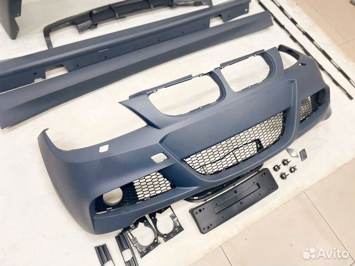Bmw e90 передний бампер м тех рестайлинг