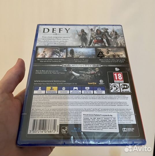 Assassin's Creed IV: Black Flag, Новый, PS4