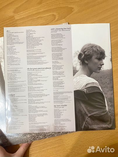 Виниловая пластинка Taylor Swift - folklore