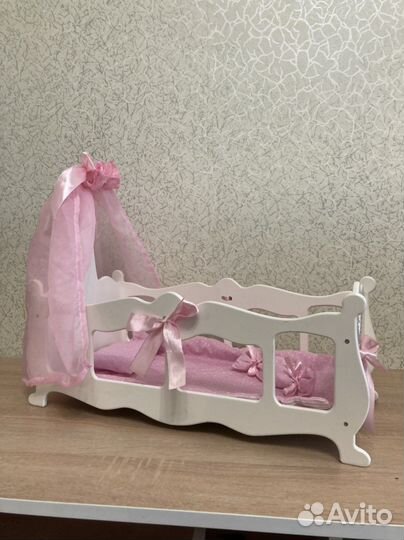 Мебель для кукол деревянная