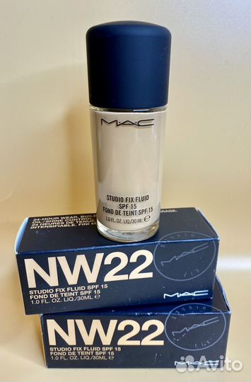 MAC тональная основа studio FIX fluid SPF 15