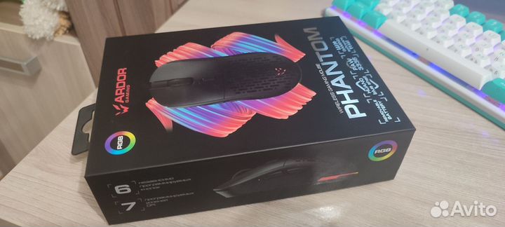Игровая беспроводная мышь ardor phantom