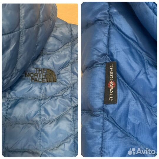 The north face стеганная мужская куртка S