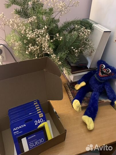 Новый SSD adata Ultimate SU630 на 240 гб