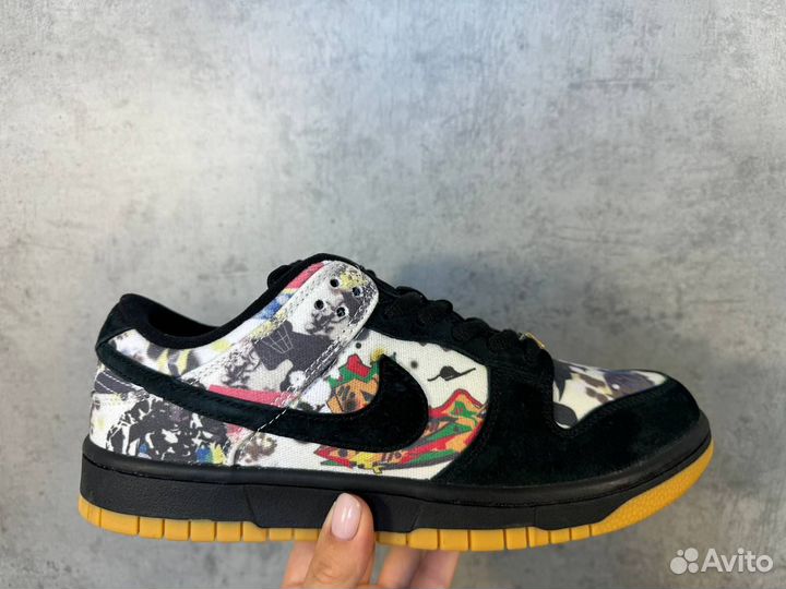 Кроссовки Supreme X Dunk Low SB Rammellzee