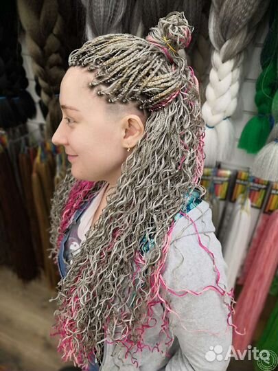 Делаем косы зизи