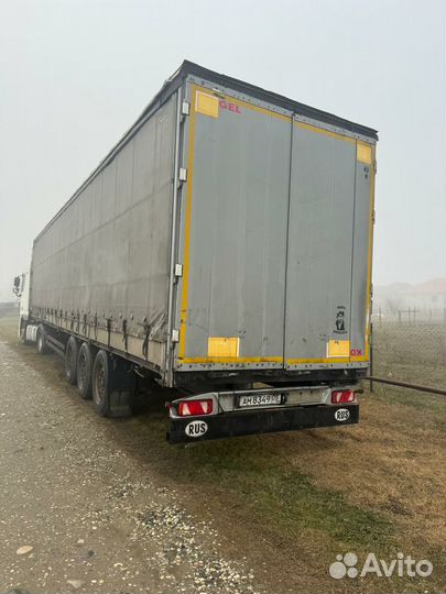 Полуприцеп шторно бортовой когел