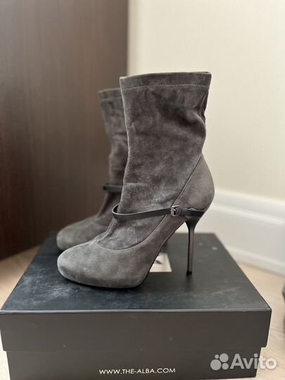 Сапоги замшевые Corso Como