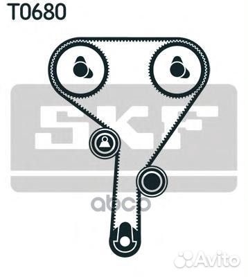 Комплект ремня грм vkma05260 Skf