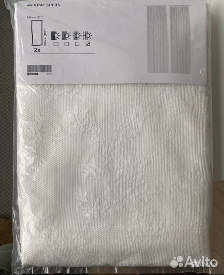 Тюль alvine spets IKEA 145*300