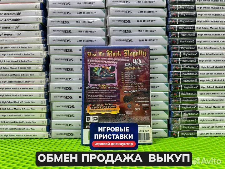 Игра для PlayStation 2 Guitar Hero Aerosmith Новая