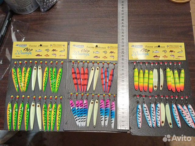 Форелевые блесна, судаковые и не только