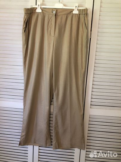 Брюки женские лен