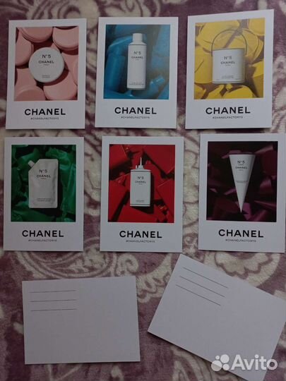 Набор эксклюзивных открыток Chanel Factory N5