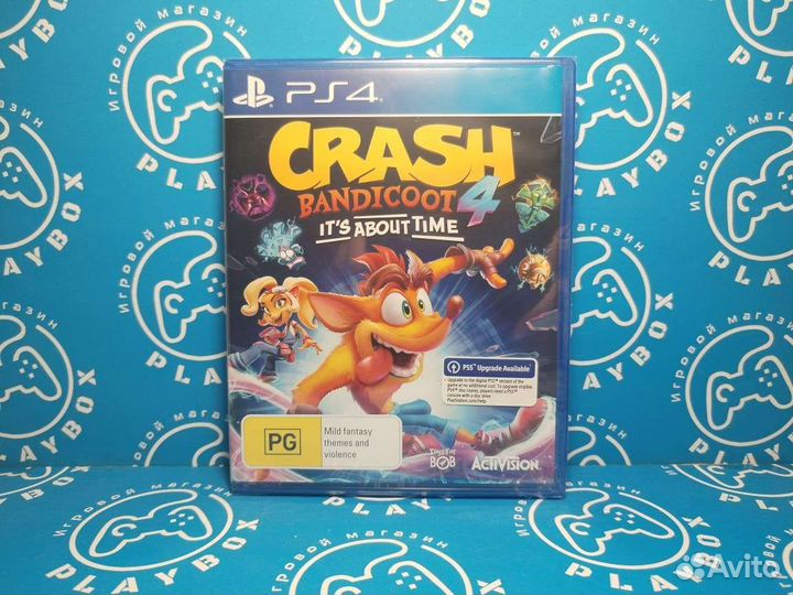 Crash Bandicoot 4 PS4 новый