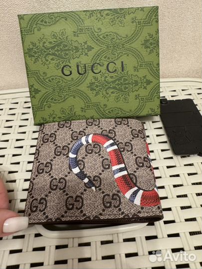 Кошелек gucci змея