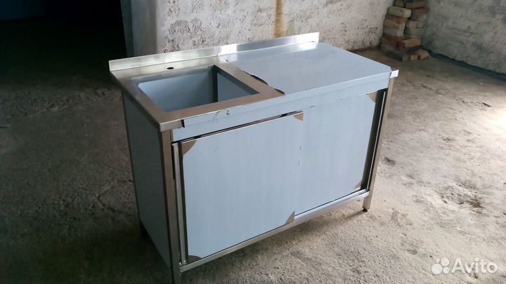 Столы мойки стеллажи полки из нержавейки