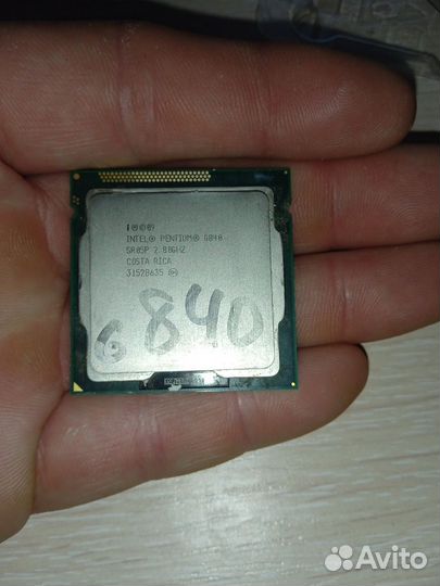 Процессор Intel pentium G840