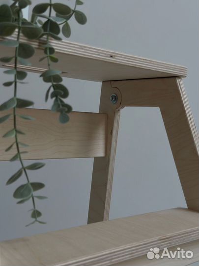 Стремянка деревянная складная