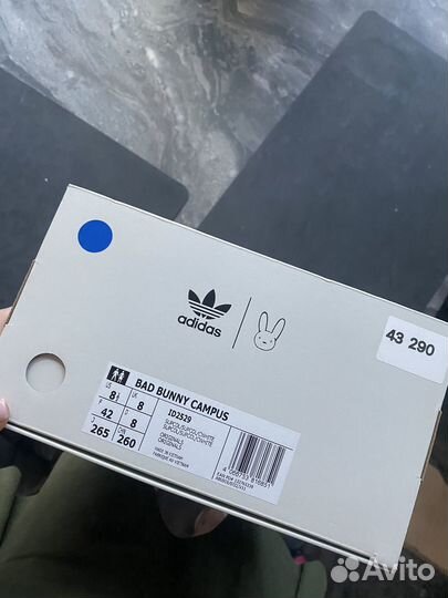 Кроссовки adidas bad bunny campus