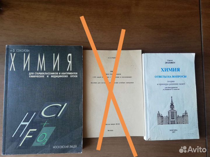 Пособия по химии для поступающих в вуз