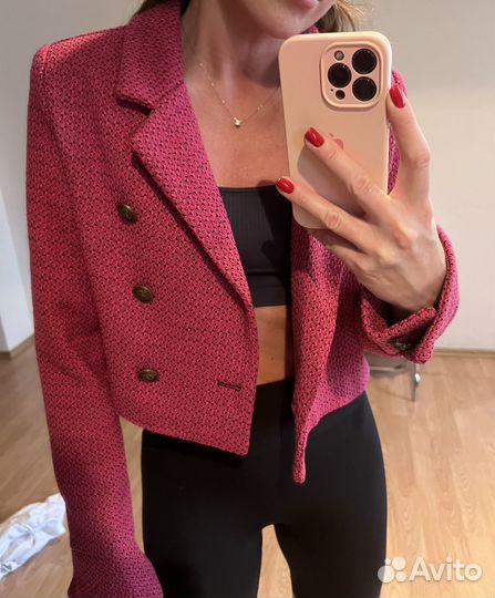 Пиджак кроп