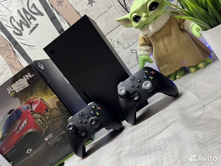 Xbox series x +2/гем+топовые игры