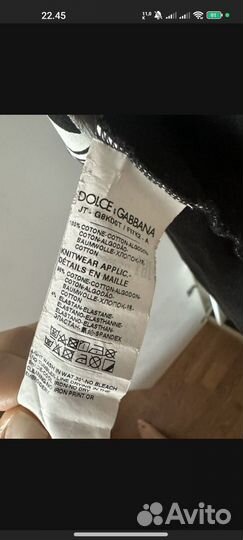 Мужская футболка Dolce gabbana original 52-54р