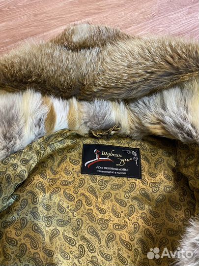 Шуба из лисы