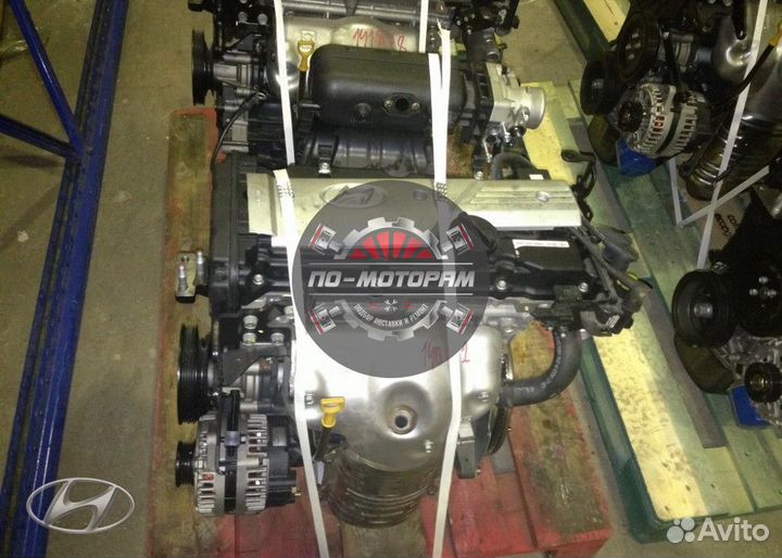 Двигатель Hyundai с гарантией 1,5 года