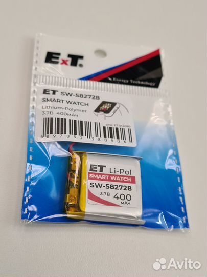 Аккумулятор ET SW-582728 для умных часов