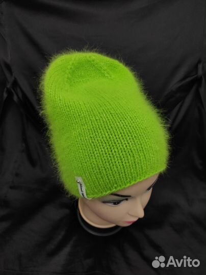 Шапка бини из пуха норки