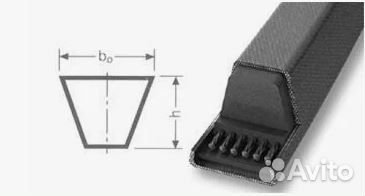 Ремень Pubert/Caiman/Husqvarna для Авито-доставки