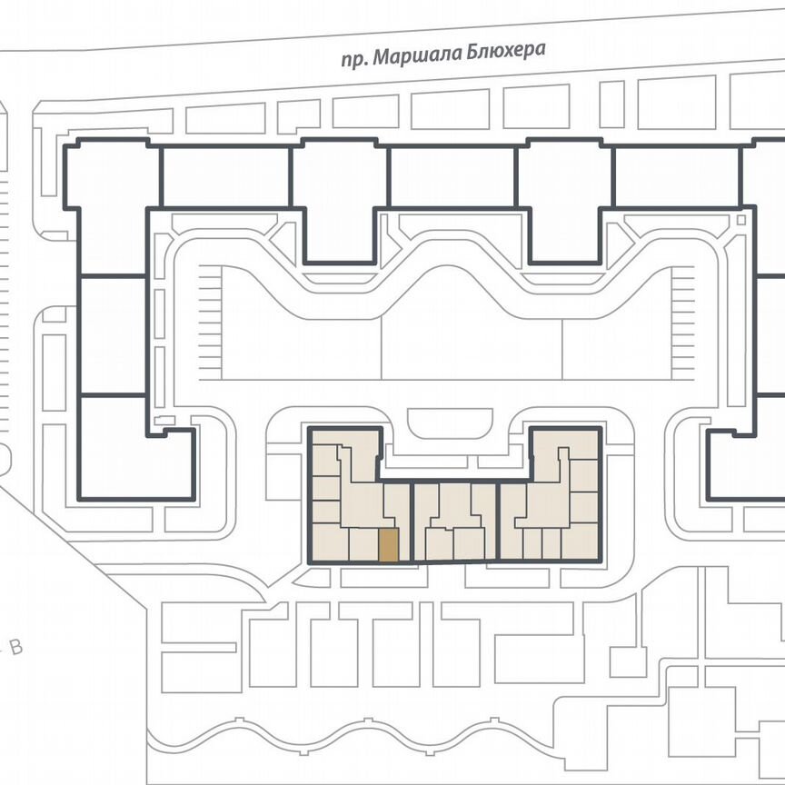 Квартира-студия, 26,8 м², 13/16 эт.