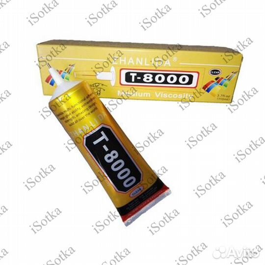 Клей-герметик для проклейки тачскринов T8000 110 m