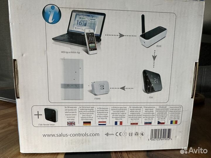 Термостат интернет salus iT500