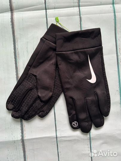 Перчатки Nike сенсорные на флисе, новые