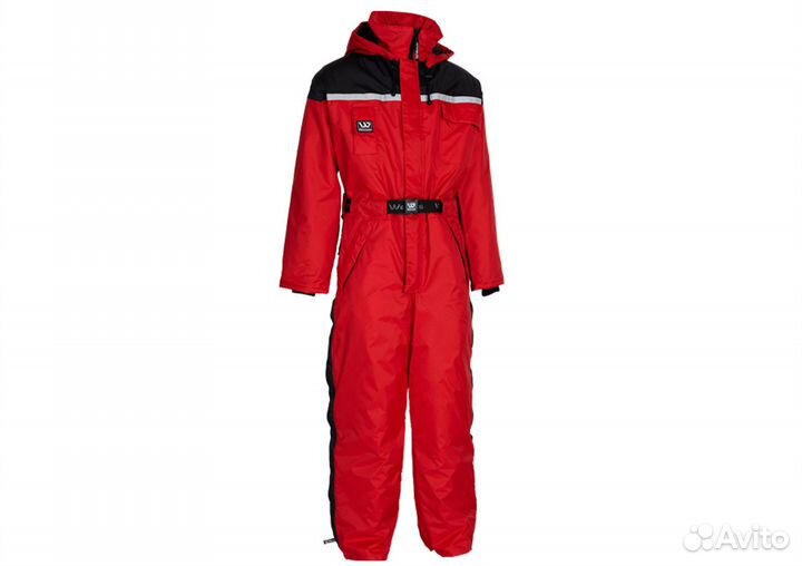 Зимний комбинезон красный