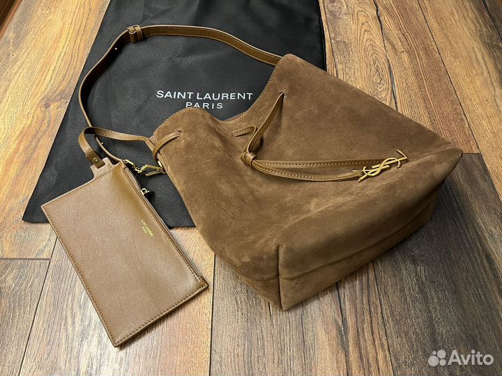 Сумка женская Saint Laurent замшевая