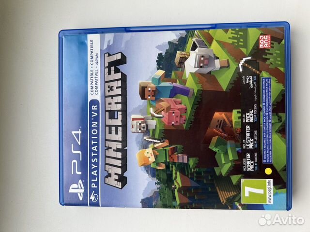 Продается minecraft ps4