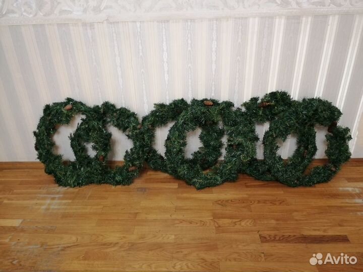 Новогоднее украшение помещения