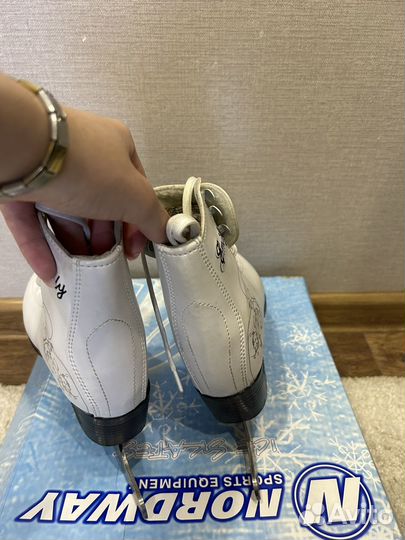 Коньки фигурные nordway 32 размер