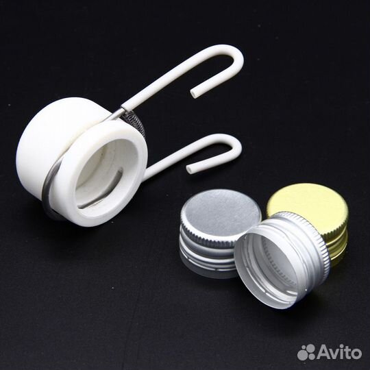 Закатка контрольного кольца колпачка бутылки 28 мм