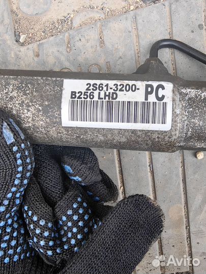 Рулевая рейка ford fiesta mk5