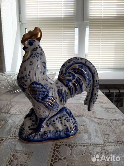 Петух, Гжель, новый